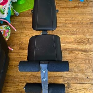 semi new exercise machine is in good condition has three levels